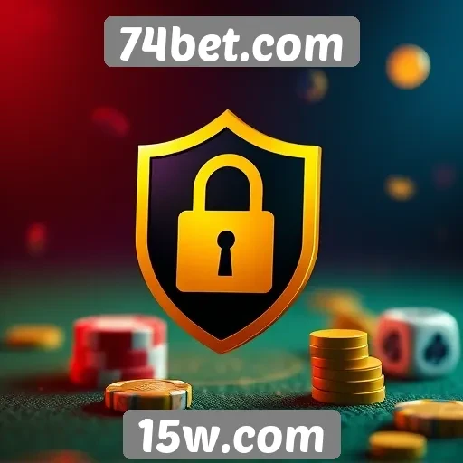 Recursos de segurança no site 74bet
